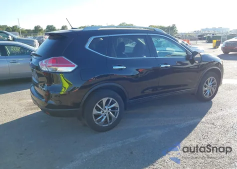 2015 Nissan Rogue Sl из США, поврежденный, VIN 5N1AT2MV5FC911232